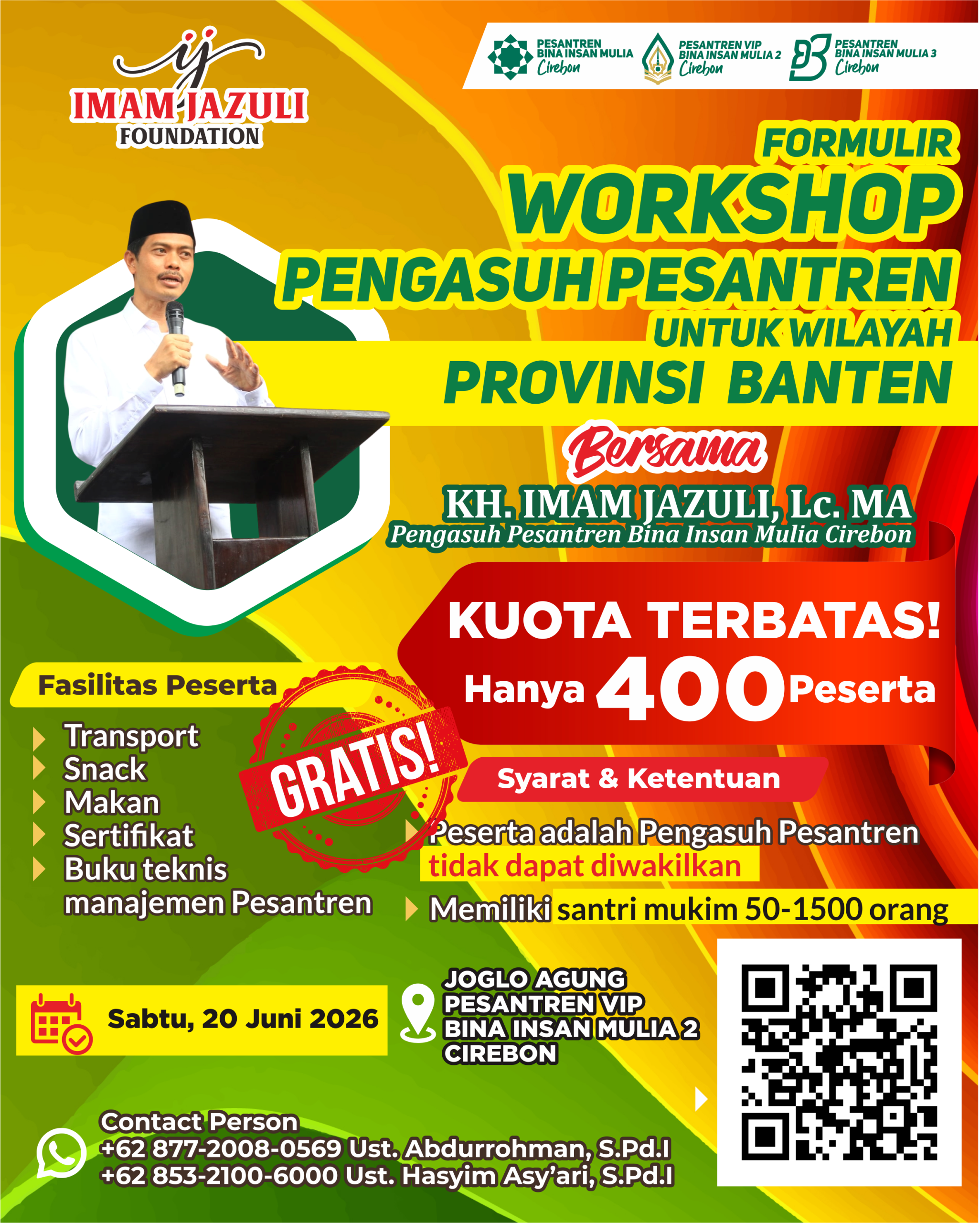 UPDATE Workshop Pesantren 2026